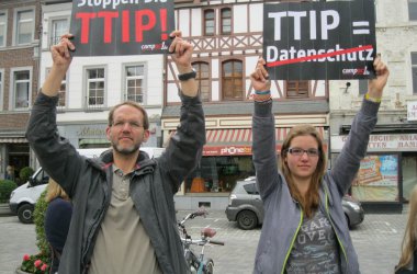 Demo gegen TTIP
