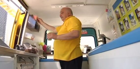 Unterwegs mit dem Eis-Toni