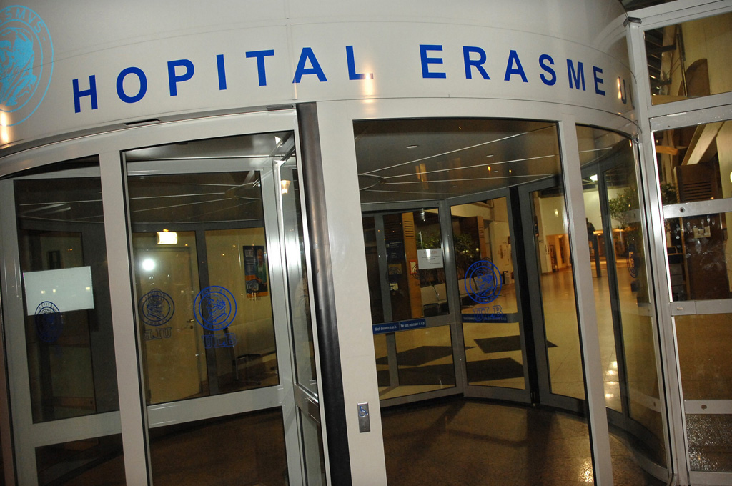 Das Erasmus-Krankenhaus in Brüssel (Archicbild: Harshad B. Ickx/Belga)