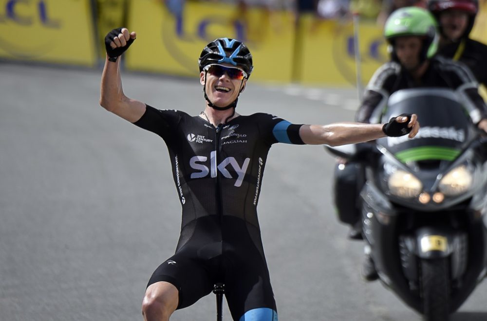 Chris Froome gewinnt die Dauphiné-Köingsetappe