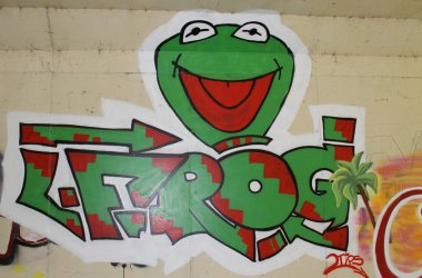 Grafitti im Tunnel