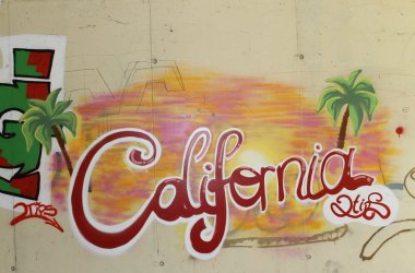 Grafitti im Tunnel
