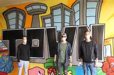 V.l.n.r.: Felix Scholzen, Alexander James und Lars Neicken