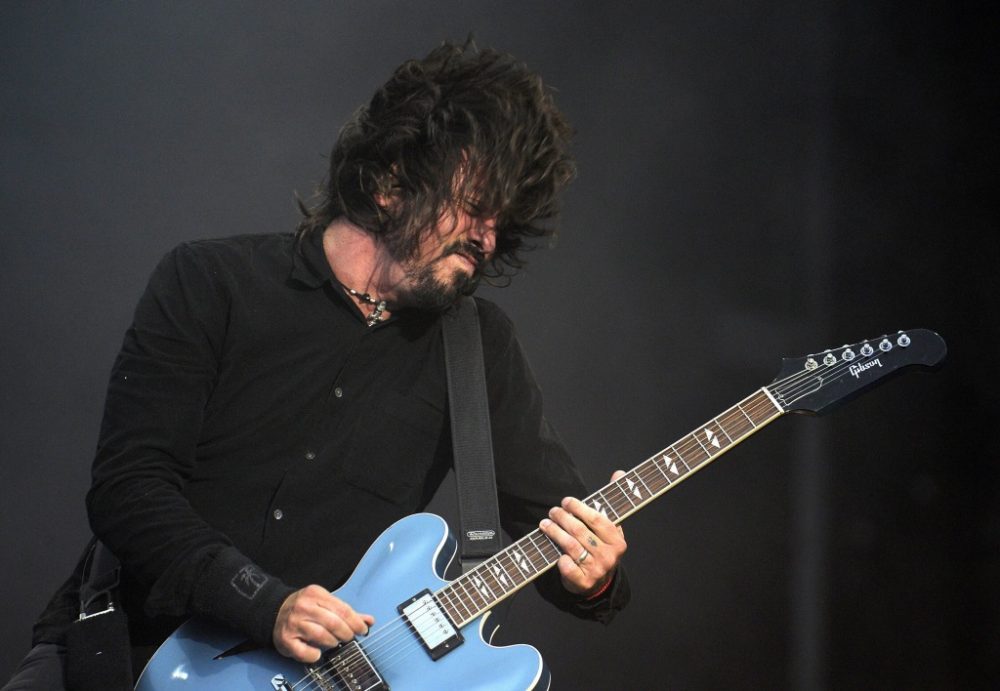 Dave Grohl beim Pinkpop 2011