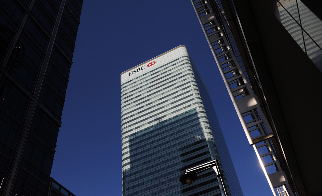 Hauptsitz von HSBC in Canary Wharf in London (7.3.2011)