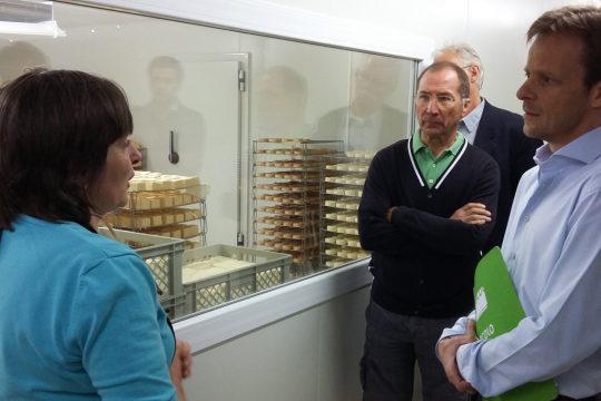 Letzte Rohmilchkäseproduzentin im Herver Land: Madeleine Hanssen