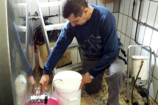 Eric Wuidart, Milchbauer und ehemaliger Käseproduzent