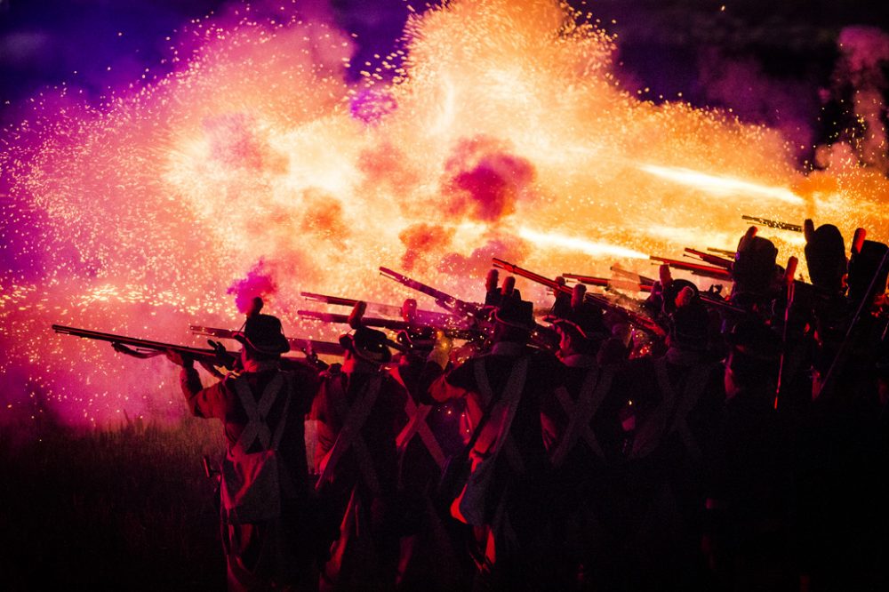 Am Donnerstagabend begeisterte die Lichtshow "Inferno" 11.000 Besucher
