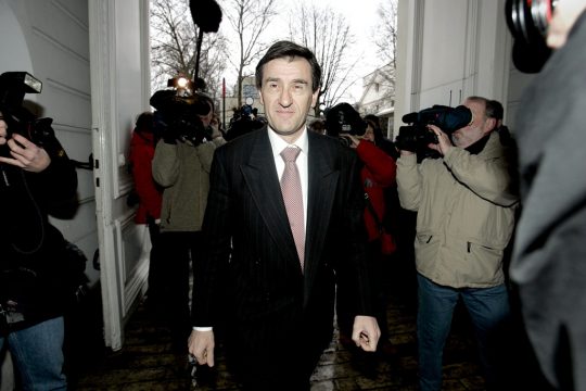 FEB-Chef Luc Vansteenkiste im Januar 2005