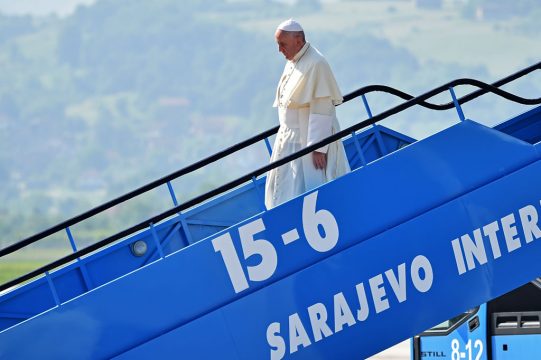 Papst Franziskus in Sarajevo