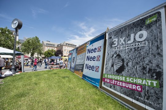 Referendum in Luxemburg: Drei Mal Nein