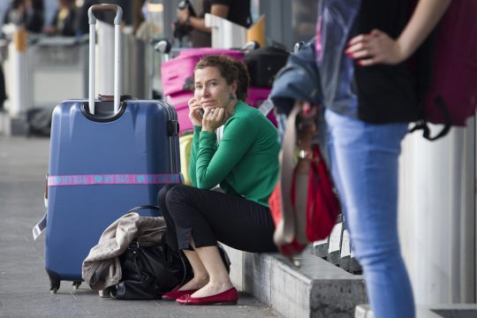 Passagiere am Flughafen Zaventem