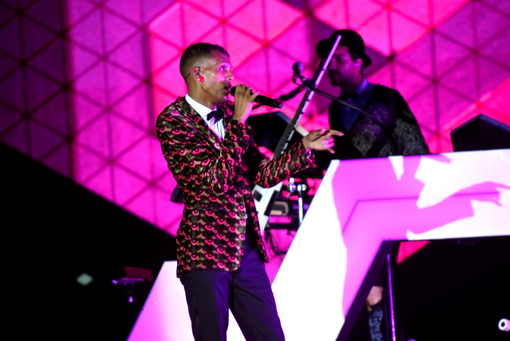Stromae beim Konzert in Dakar (13. Mai)