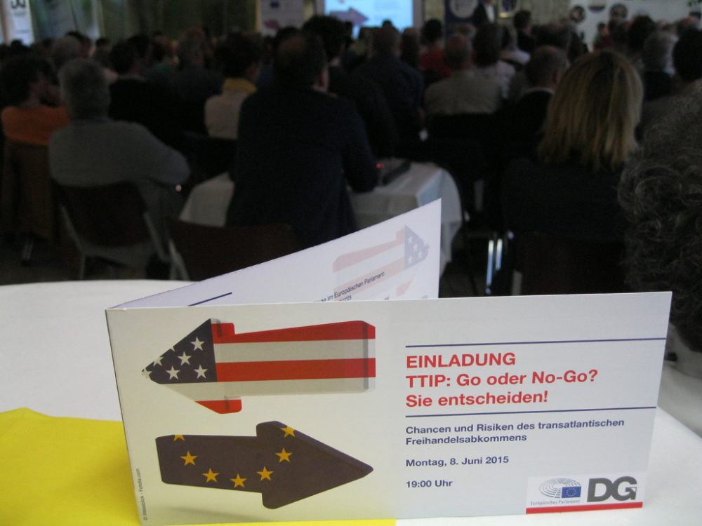 Veranstaltung "TTIP: Go oder No-Go?"