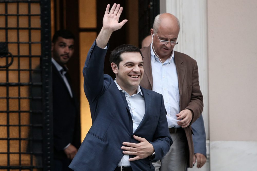 Alexis Tsipras macht sich auf den Weg nach Brüssel (Sonntagabend)