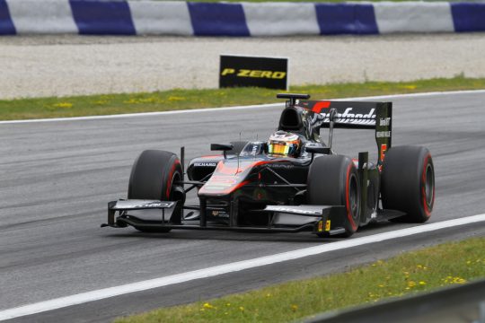 Stoffel Vandoorne beim GP2-Rennen in Österreich (Samstag)