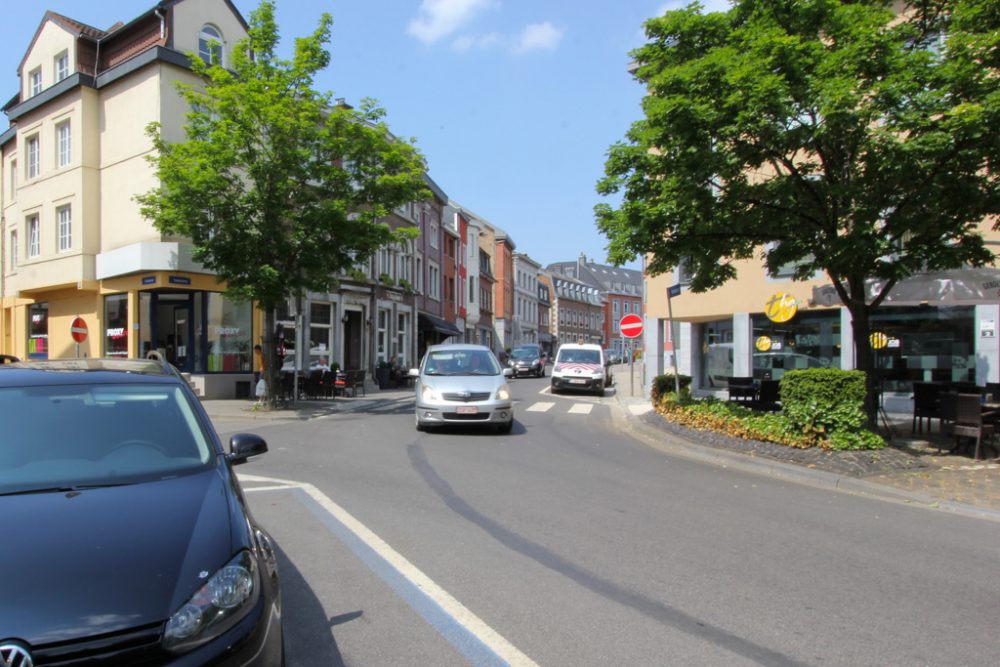 Eupener entscheiden über die Verkehrsführung in der Innenstadt - Foto: Paveestraße