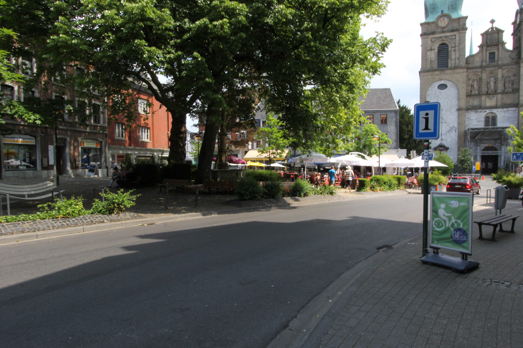 Eupener entscheiden über die Verkehrsführung in der Innenstadt - Foto: Marktplatz