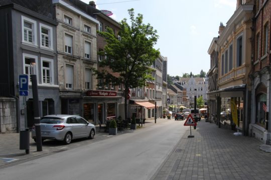 Kirchstraße in Eupen