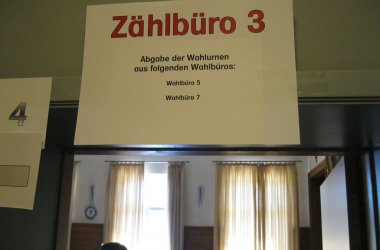 Zählbüros für die Volksbefragung