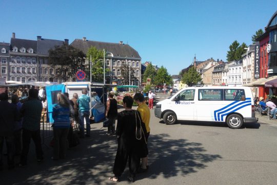 Gasalarm am Eupener Werthplatz