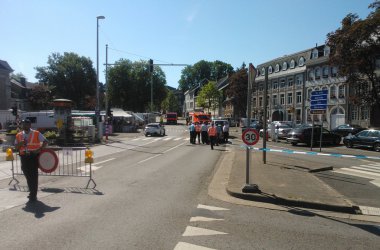Gasalarm am Eupener Werthplatz