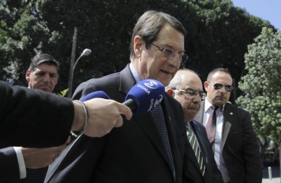 Zyperns Präsident Nikos Anastasiades am 19.3.