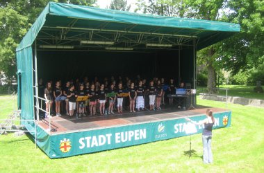 Offene Bühne in Eupen: Schulchor des Königlichen Athenäums Eupen