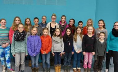 Offene Bühne in Eupen 2015 - Der Raerener Kinderchor