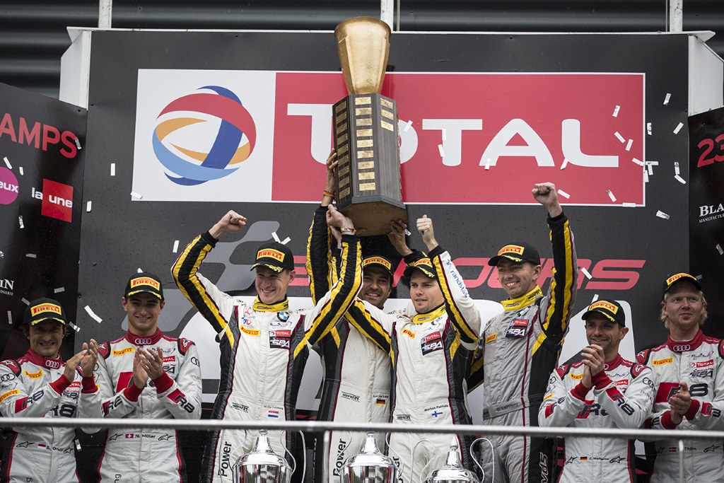 Markus Palttala, Lukas Luhr und Nick Catsburg gewinnen die 24 Stunden von Spa24h von Spa