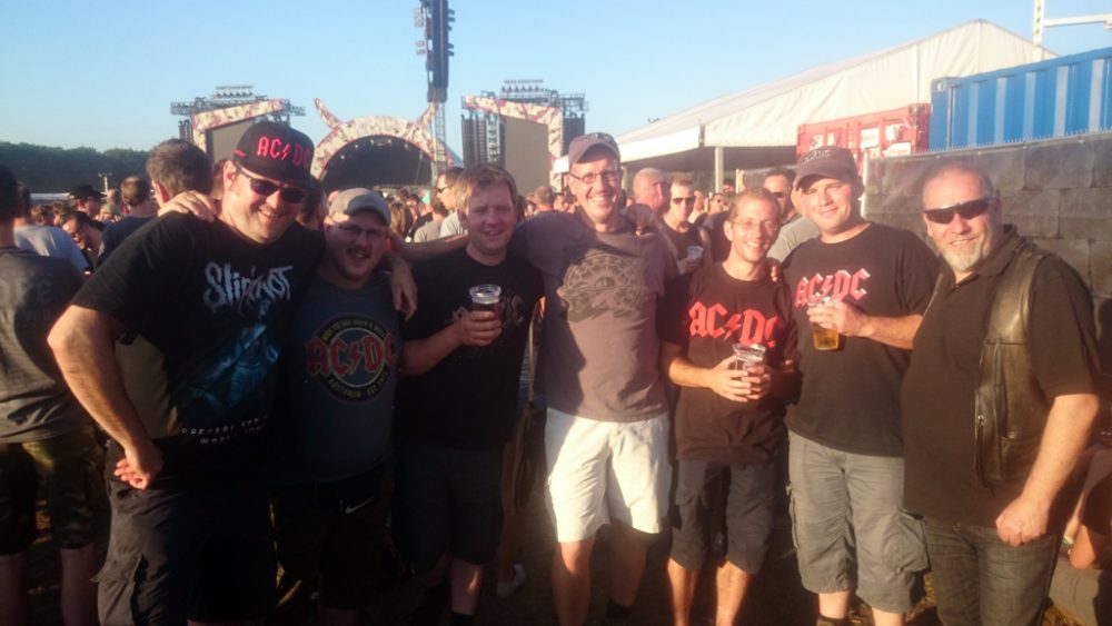 Ostbelgier beim AC/DC-Konzert in Dessel