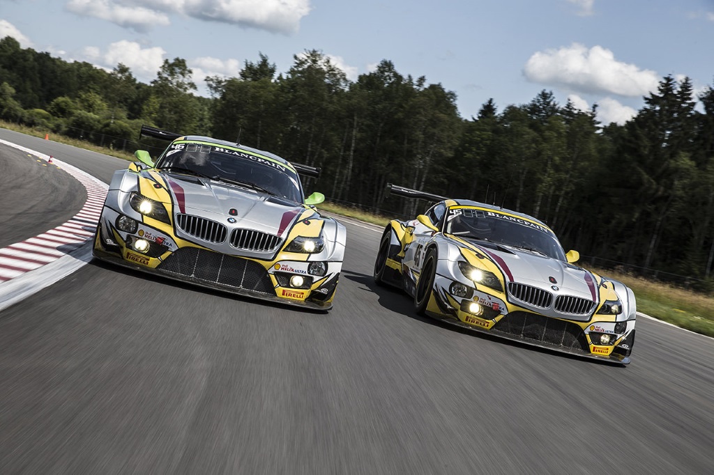 BMW Z4 GT3#45 und #46: Marc VDS will den Sieg bei den 24h von Spa 2015