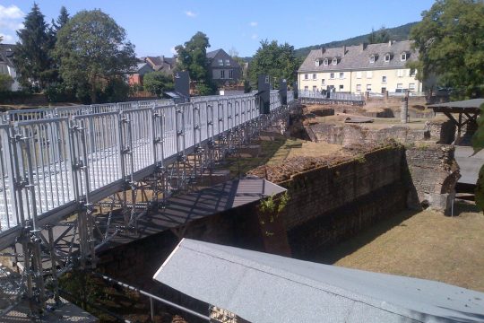 Barbarathermen in Trier wieder für Besucher geöffnet