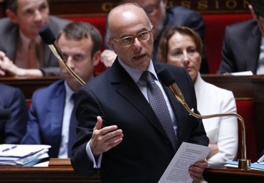 Der französische Innenminister Bernard Cazeneuve am Mittwoch