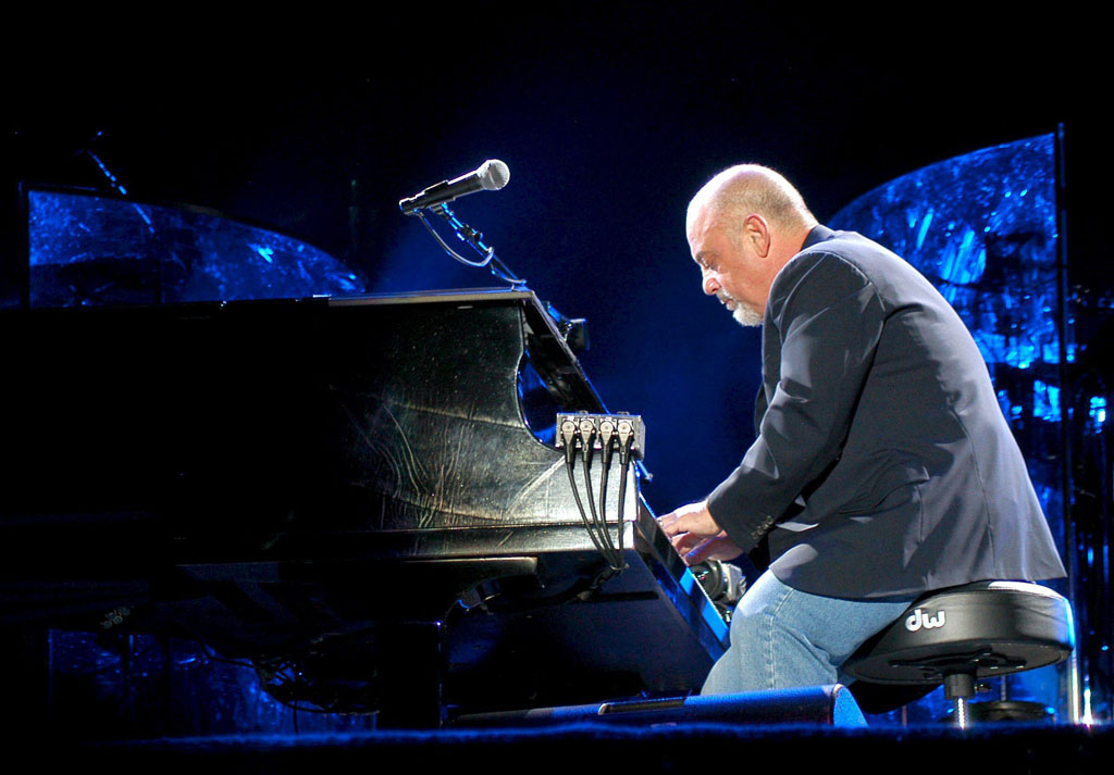 Billy Joel bei einem Konzert in Mexiko im Dezember 2007