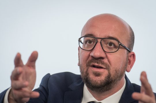 Premierminister Charles Michel (Bild vom 17.7.)