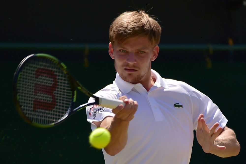 Wimbledon: David Goffin erreicht das Achtelfinale