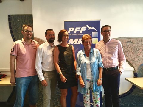 Vorstellung der Internetseite der PFF-Lokalsektionen