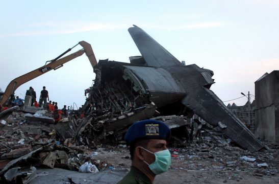 Die abgestürzte Hercules C-130
