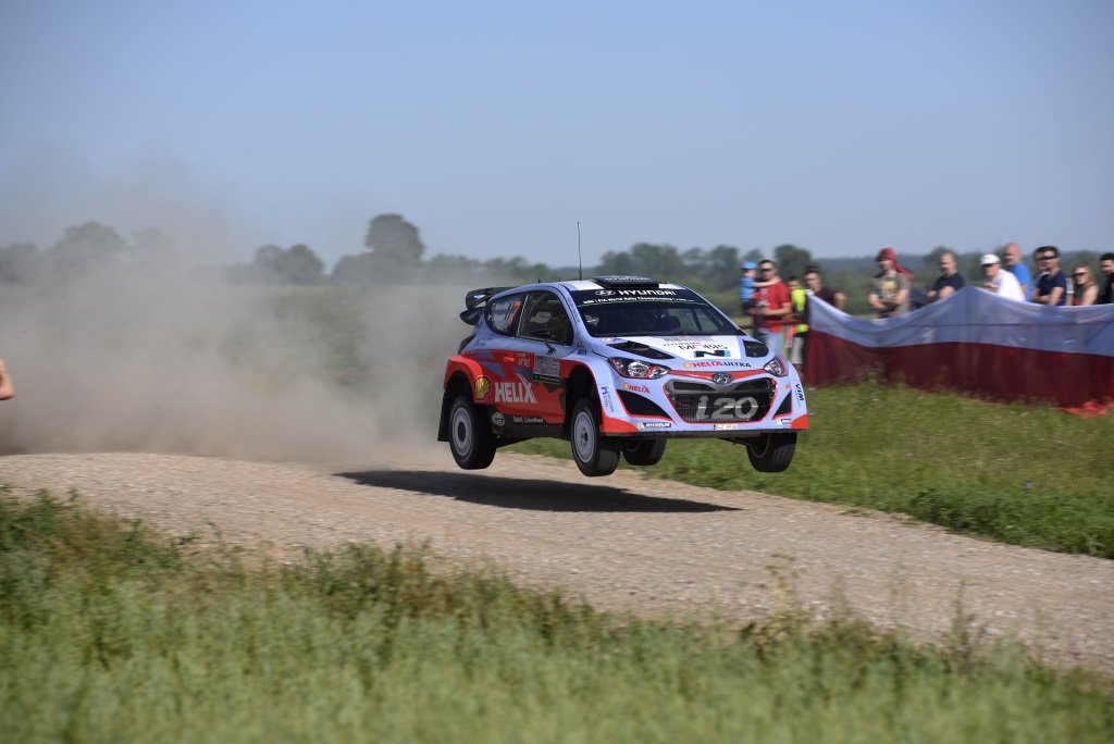 Rallye Polen: Thierry Neuville/Nicolas Gilsoul im Hyundai i20 WRC