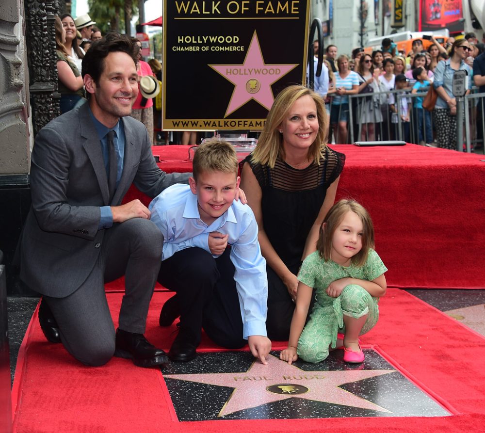 Paul Rudd mit seiner Frau Julie und den gemeinsamen Kindern Jack und Darby