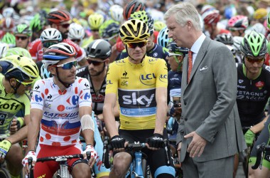 Tour de France: Vierte Etappe in Seraing mit König Philippe gestartet