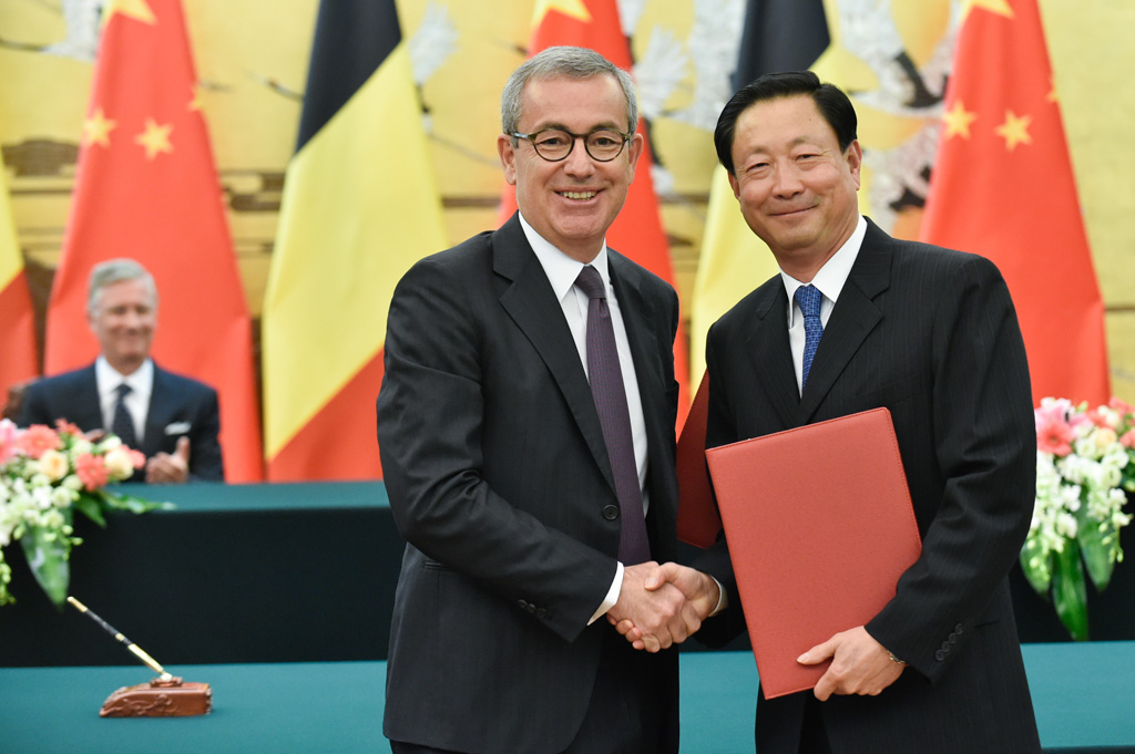 Solvay-CEO Jean-Pierre Clamadieu war bei der Reise von König Philippe nach China mit dabei