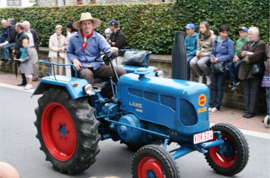 Sommerfest in Amel: Lanz-Traktor