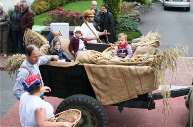 Sommerfest in Amel: Kartoffelwagen