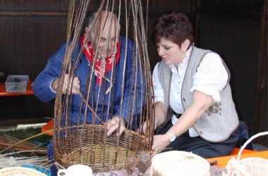 Sommerfest in Amel: Korbflechter