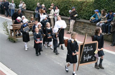 Sommerfest in Amel: Schule anno dazumal