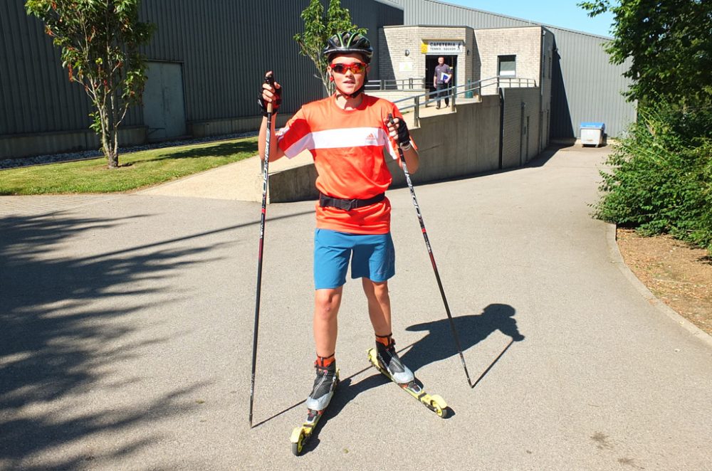 Teilnehmer am Sommertrainingslager in Worriken