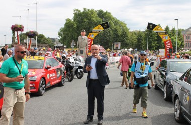 Tour de France: Vierte Etappe in Seraing gestartet