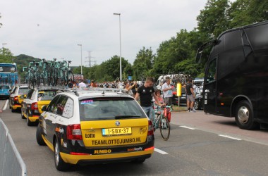 Tour de France: Vierte Etappe in Seraing gestartet